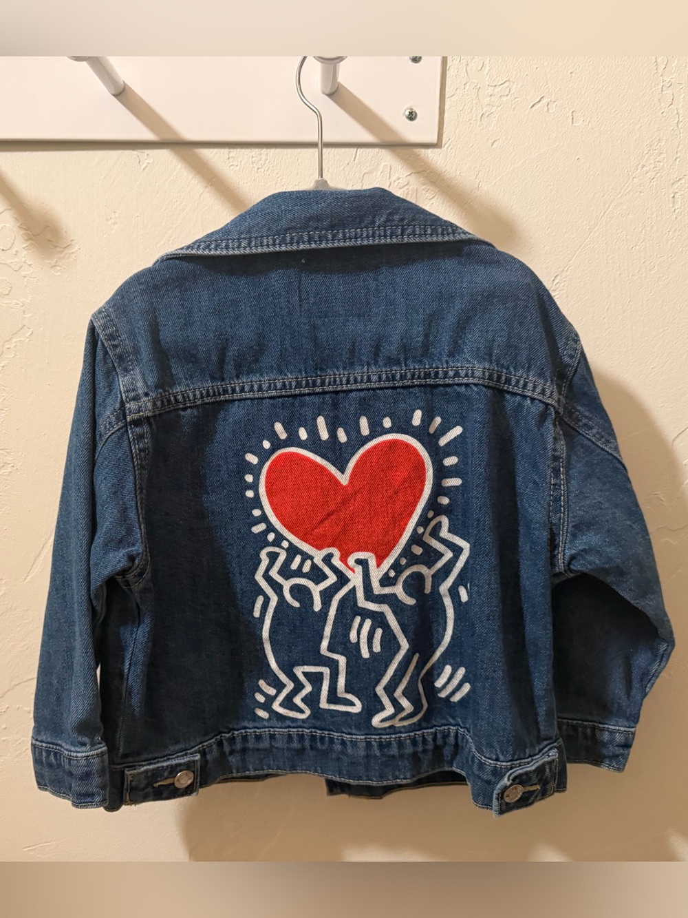 Zara Kids Keith Haring denim jacket
